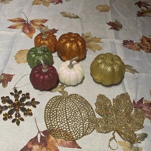 Various fall decor